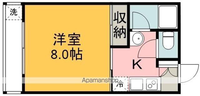 アビリオ西条中央(1K/4階)の間取り写真