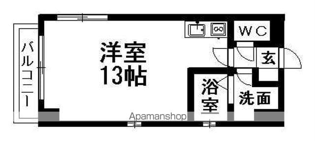 プリマベーラ名駅(ワンルーム/5階)の間取り写真