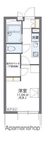 レオパレスソフィア 壱番館(1K/4階)の間取り写真