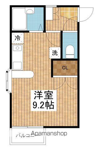 クレセントナチュレ(ワンルーム/1階)の間取り写真