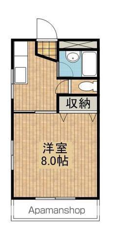 リーノ1番館(1K/3階)の間取り写真