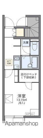 レオネクストアートラスTAKA(1K/1階)の間取り写真