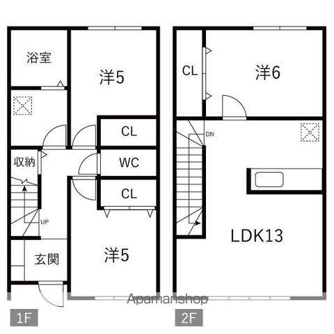 クオーレ(3LDK)の間取り写真