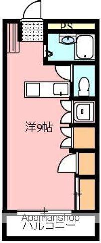 ボレバードマンションⅡ(ワンルーム/2階)の間取り写真