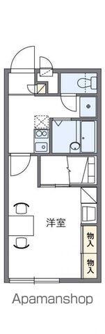 レオパレスGRACE(1K/1階)の間取り写真