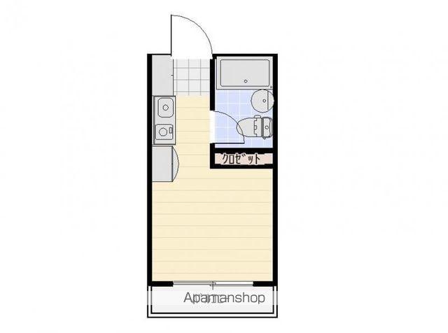 エステート番町ハウス(ワンルーム/3階)の間取り写真