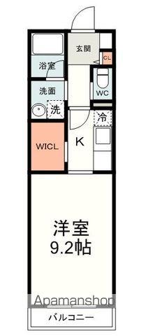 LA RAZETTA(1K/3階)の間取り写真