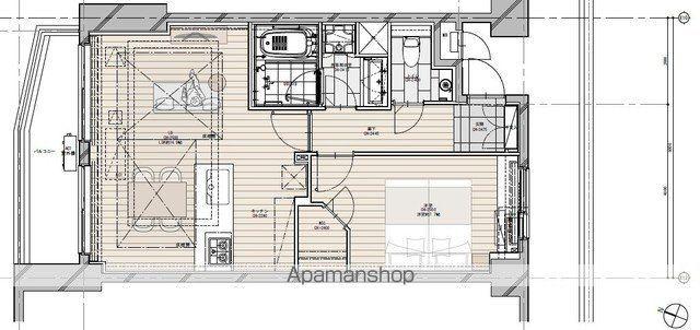 NK青山ホームズ(1LDK/4階)の間取り写真