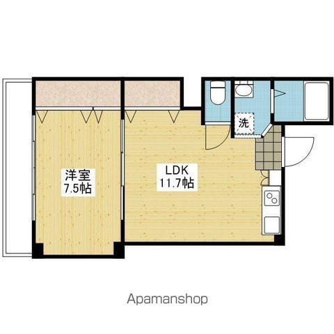 アルトルーフⅡ(1LDK/1階)の間取り写真