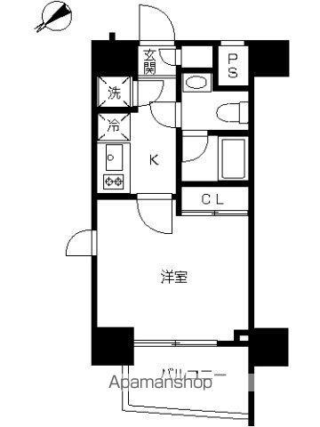 スカイコート池袋西壱番館 10階階 間取り