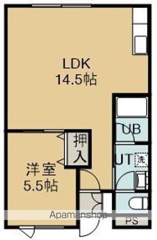アーバンパレス214(1LDK/2階)の間取り写真