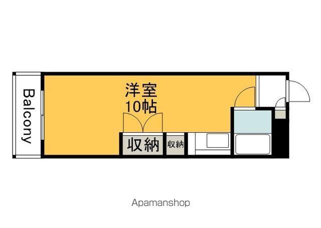 アベニューなかひろ(ワンルーム/2階)の間取り写真