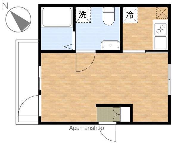 シエロアイル品川(1K/5階)の間取り写真