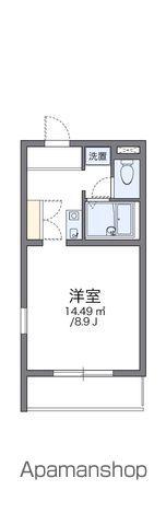 レオパレスエースⅡ(1K/5階)の間取り写真