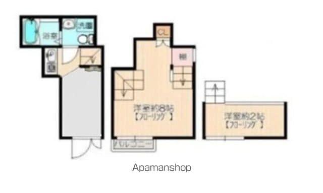 ガレット空港南(1K/1階)の間取り写真