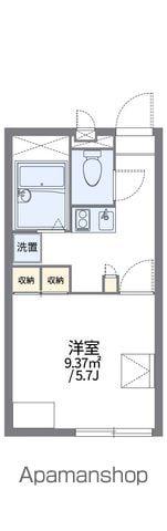 レオパレスパピー北浦1 2階階 間取り