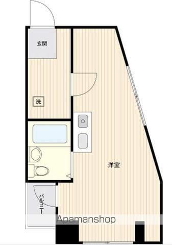 グラン池袋(1K/2階)の間取り写真