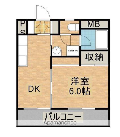 シティコーポ大淀(1DK/3階)の間取り写真