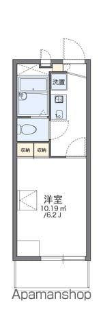 レオパレスELANⅡ(1K/3階)の間取り写真
