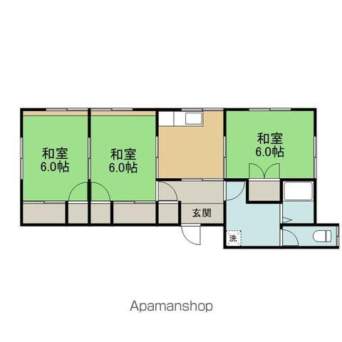 メゾン3.1(3K/2階)の間取り写真