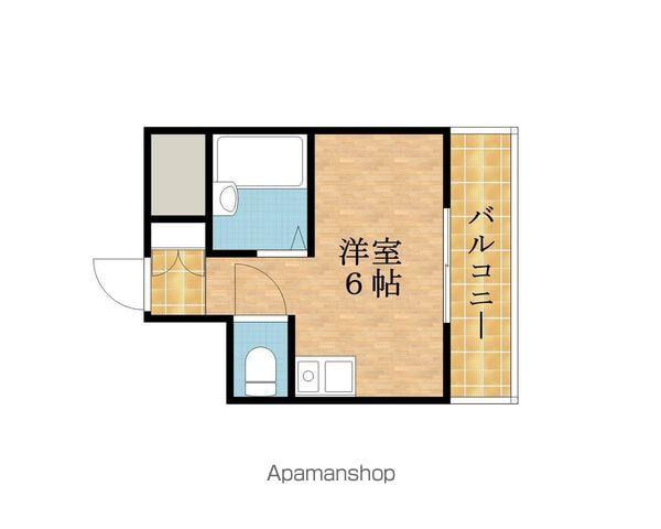 マンションSUMUS(ワンルーム/9階)の間取り写真