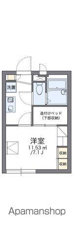 レオパレスフレイア(1K/3階)の間取り写真