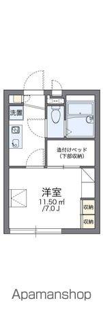 レオパレスWKハイツ(1K/2階)の間取り写真