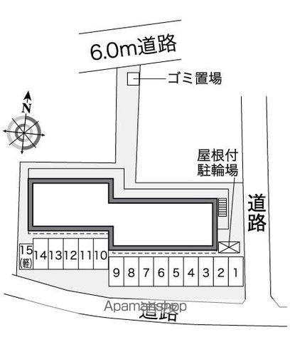レオパレスM&Y(1K/1階)の間取り写真
