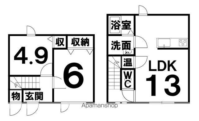 ル・レーヴ２１７(2LDK)の間取り写真
