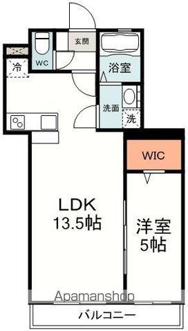 プライムエステート草薙(1LDK/3階)の間取り写真