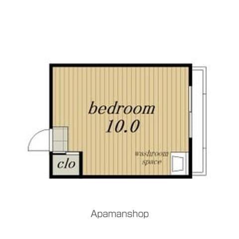 ステータスアパートメント長久手(ワンルーム/3階)の間取り写真