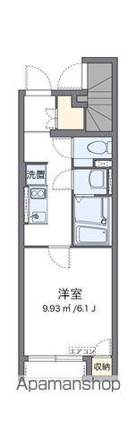 クレイノルレクチェ(1K/1階)の間取り写真