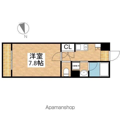 メゾンドコウエイ(1K/3階)の間取り写真
