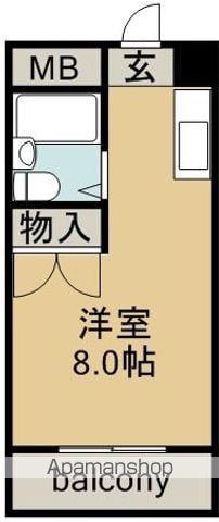 イヌカイビル(1K/7階)の間取り写真