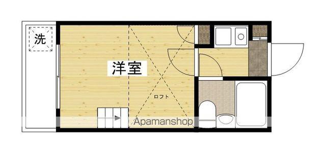 メゾンナカノ(1K/1階)の間取り写真