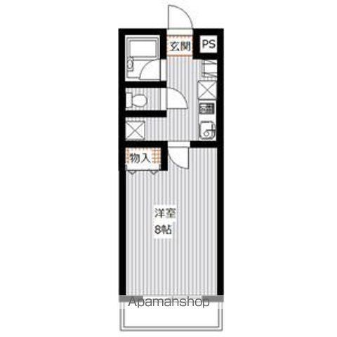 センチュリーコート(1K/1階)の間取り写真