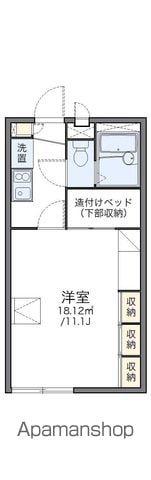レオパレスJステージⅠ(1K/2階)の間取り写真
