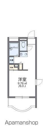 レオパレスパティオ 5階階 間取り