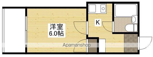 パルコープ庚午(1K/5階)の間取り写真