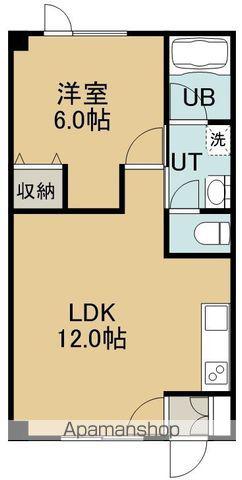 アーバンパレス425(1LDK/2階)の間取り写真