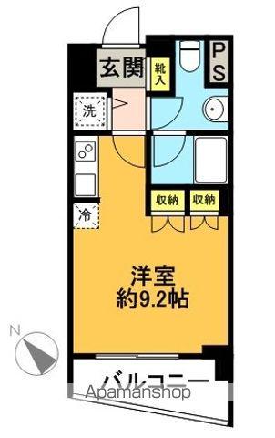 グローリオ明大前(1K/6階)の間取り写真