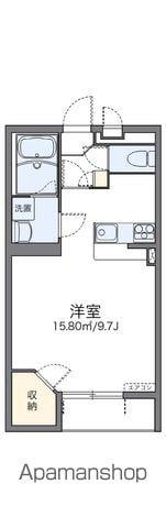 レオネクスト安井川(1K/2階)の間取り写真