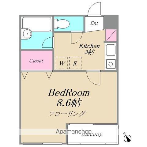 リースランド祐天寺 2階階 間取り