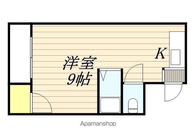 アーバン松島(ワンルーム/5階)の間取り写真