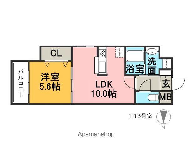 BLASTO RESIDENCE(1LDK/5階)の間取り写真