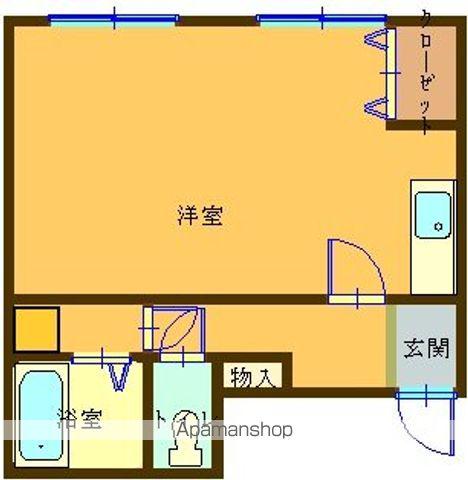 アヴァンセいさみ屋(ワンルーム/2階)の間取り写真