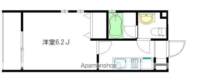 エスパシオ高円寺(1K/1階)の間取り写真