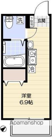 コモドスタイル大塚(ワンルーム/1階)の間取り写真