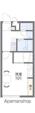 レオパレスエスポワール(1K/2階)の間取り写真