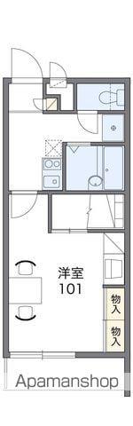 レオパレスマシェリ(1K/3階)の間取り写真
